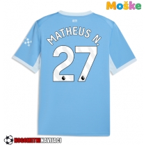 Moške Nogometnih dresov Manchester City Matheus Nunes #27 Domači 2026-27 Kratki rokavi